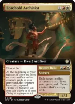 Lorehold Archivist (extended art) - Secrets of Strixhaven Commander Varianten