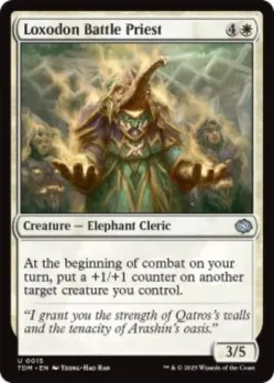 Loxodon Battle Priest (foil) - Tarkir: Dragonstorm