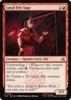 Loyal Fire Sage - Avatar: The Last Airbender Eternal