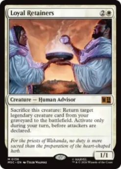 Loyal Retainers (surge foil) - Marvel Super Heroes Commander