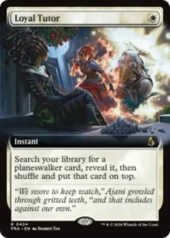 Loyal Tutor (#424) (extended art) - Reality Fracture Varianten
