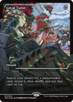 Loyal Tutor (#404) (foil) (showcase) - Reality Fracture Varianten