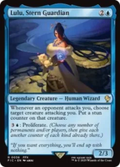 Lulu, Stern Guardian (surge foil) - Final Fantasy Commander