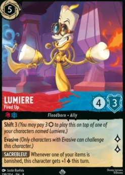 Lumiere, Fired Up (foil) - Reign of Jafar