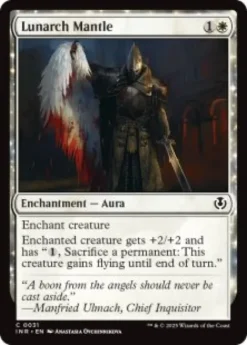Lunarch Mantle (foil) - Innistrad Remastered