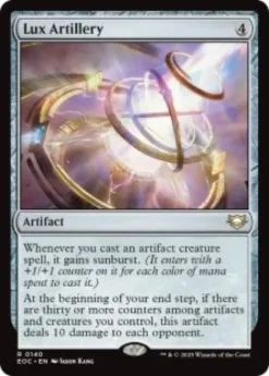 Lux Artillery - Edge of Eternities Commander