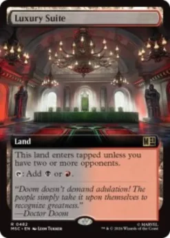 Luxury Suite (extended art) - Marvel Super Heroes Commander Varianten