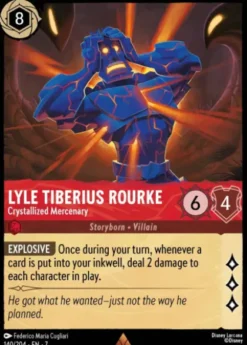 Lyle Tiberius Rourke, Crystallized Mercenary - Archazia's island