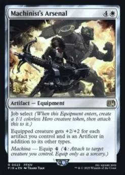 Machinist's Arsenal (foil) - Final Fantasy Prerelease Promo's