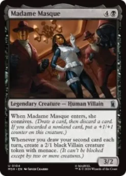 Madame Masque (foil) - Marvel Super Heroes