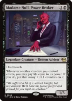 Madame Null, Power Broker (foil) - Teenage Mutant Ninja Turtles