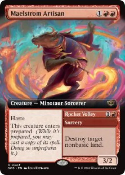Maelstrom Artisan (foil) (extended art) - Secrets of Strixhaven Varianten