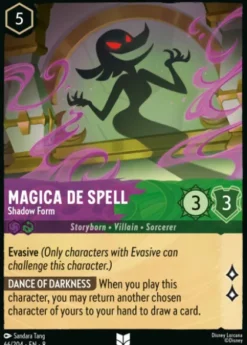 Magica De Spell, Shadow Form (foil) - Reign of Jafar