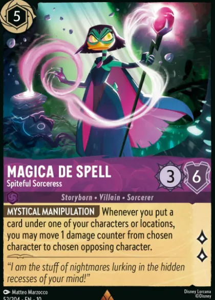 Magica De Spell, Spiteful Sorceress - Whispers