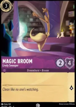 Magic Broom, Lively Sweeper (foil) - Ursula's Return
