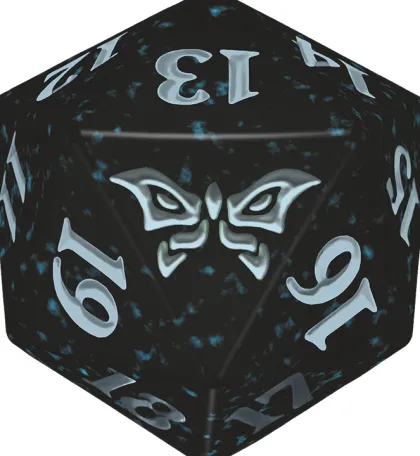 Magic: The Gathering - Duskmourn: House of Horror Spindown Die D20