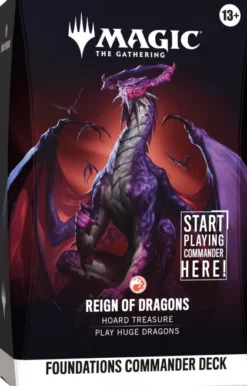 Magic: The Gathering - Foundations Commander Deck: Reign of Dragons