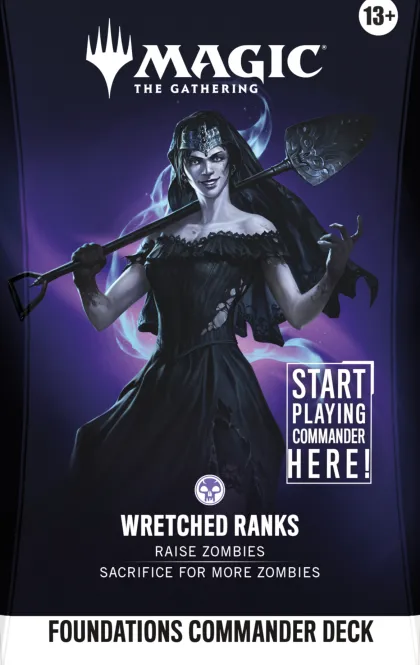Magic: The Gathering - Foundations Commander Deck: Wretched Ranks