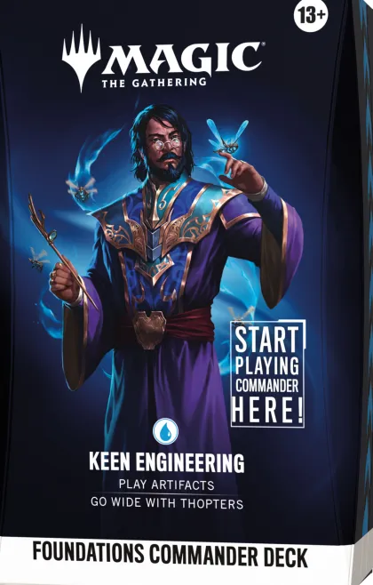 Magic: The Gathering - Foundations Commander Deck: Keen Engineering