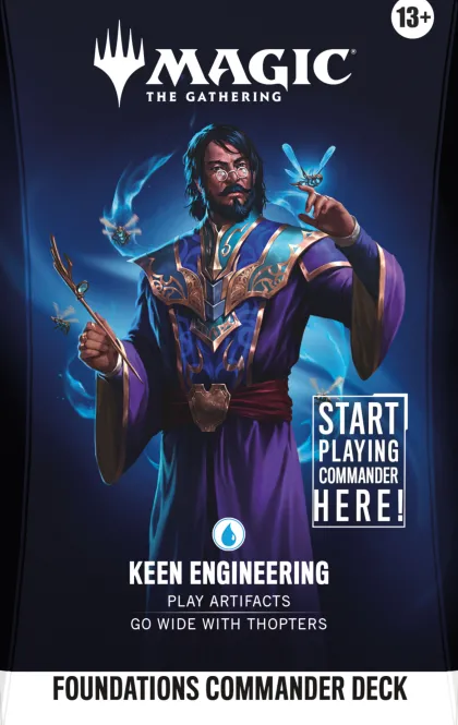Magic: The Gathering - Foundations Commander Deck: Keen Engineering