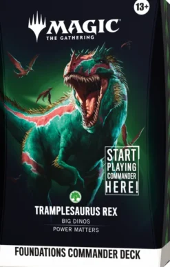 Magic: The Gathering - Foundations Commander Deck: Tramplesaurus Rex