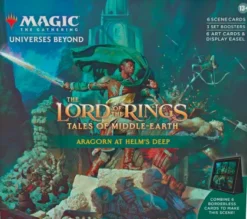 Magic: The Gathering - Lord of the Rings: Tales of Middle-earth Scene Box: Aragorn at Helm's Deep (incl. 3 set boosters)