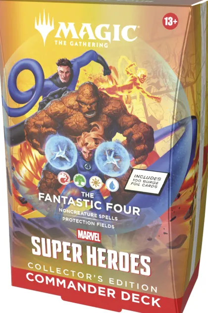 Magic: The Gathering - Marvel Super Heroes Collector's Edition Commander Deck (set van 4)