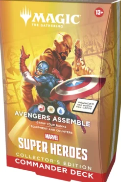 Magic: The Gathering - Marvel Super Heroes Collector's Edition Commander Deck (set van 4)