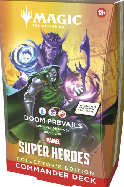 Magic: The Gathering - Marvel Super Heroes Collector's Edition Commander Deck (set van 4)