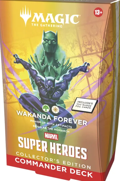 Magic: The Gathering - Marvel Super Heroes Collector's Edition Commander Deck (set van 4)