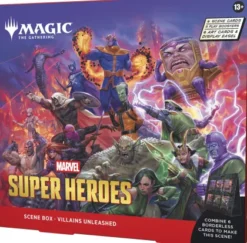 Magic: The Gathering - Marvel Super Heroes Scene Box: Villians Unleashed (incl. 3 play boosters)