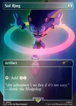 Magic: The Gathering - Secret Lair Drop Series: Secret Lair x Sonic: Chasing Adventure (foil)