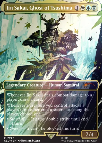 Magic: The Gathering - Secret Lair Drop Series: Secret Lair x Playstation: Ghost of Tsushima (foil)