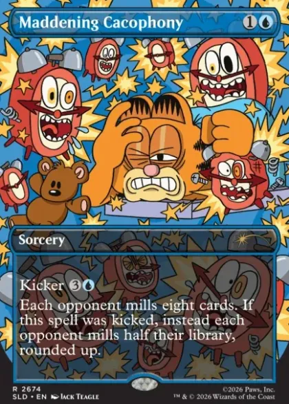 Magic: The Gathering - Secret Lair Drop Series: Cats are the Best: Secret Lair x Garfield: Our Only Thought is to Entertain You