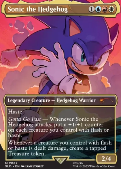 Magic: The Gathering - Secret Lair Drop Series: Secret Lair x Sonic: Friends & Foes