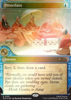 Magic: The Gathering - Secret Lair Drop Series: Secret Lair x Avatar The Last Airbender: One with the Elements (foil)