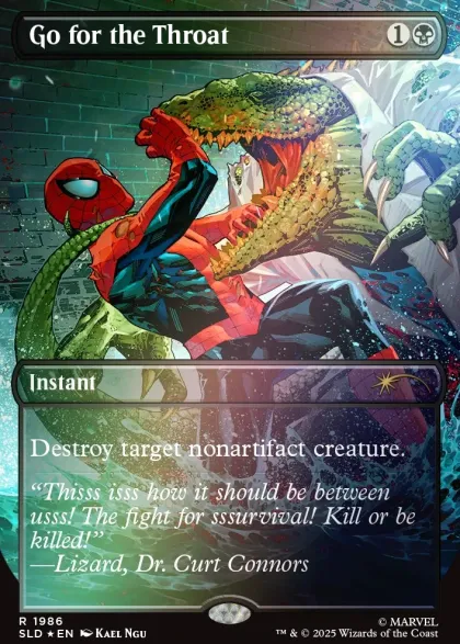 Magic: The Gathering - Secret Lair Drop Series: Secret Lair x Marvel's Spider-Man: Villainous Plots (foil)