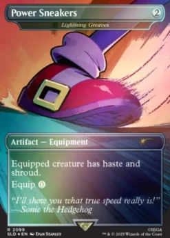 Magic: The Gathering - Secret Lair Drop Series: Secret Lair x Sonic: Turbo Gear (foil)