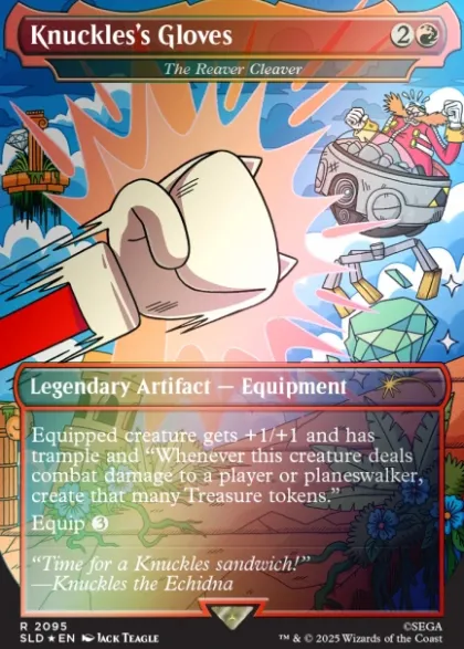 Magic: The Gathering - Secret Lair Drop Series: Secret Lair x Sonic: Turbo Gear (foil)