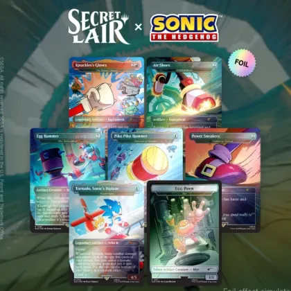 Magic: The Gathering - Secret Lair Drop Series: Secret Lair x Sonic: Turbo Gear (foil)