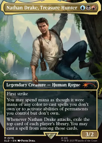 Magic: The Gathering - Secret Lair Drop Series: Secret Lair x Playstation: Uncharted