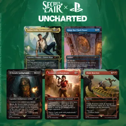 Magic: The Gathering - Secret Lair Drop Series: Secret Lair x Playstation: Uncharted
