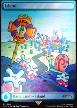 Magic: The Gathering - Secret Lair Drop Series: Secret Lair x SpongeBob SquarePants: Lands Under the Sea (foil)