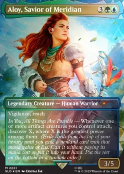 Magic: The Gathering - Secret Lair Drop Series: Secret Lair x Playstation: Horizon - Into the Forbidden West (foil)