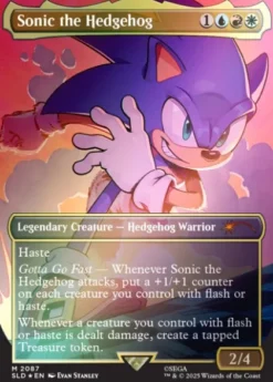 Magic: The Gathering - Secret Lair Drop Series: Secret Lair x Sonic: Friends & Foes (foil)
