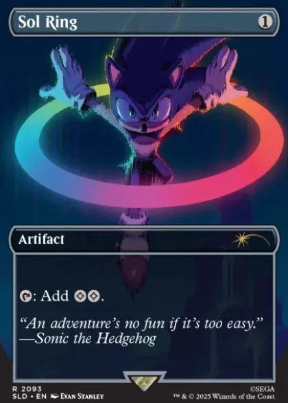 Magic: The Gathering - Secret Lair Drop Series: Secret Lair x Sonic: Chasing Adventure