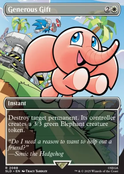 Magic: The Gathering - Secret Lair Drop Series: Secret Lair x Sonic: Chasing Adventure