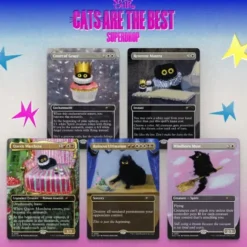 Magic: The Gathering - Secret Lair Drop Series: Cats are the Best: Purr Majesty​