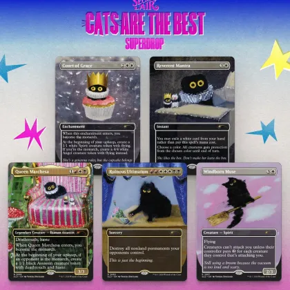Magic: The Gathering - Secret Lair Drop Series: Cats are the Best: Purr Majesty