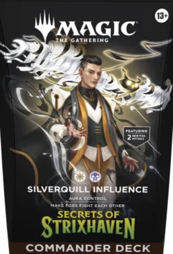 Magic: The Gathering - Secrets of Strixhaven Commander Deck: Silverquill Influence